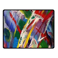 Abstract Art Art Artwork Colorful Fleece Blanket (small)