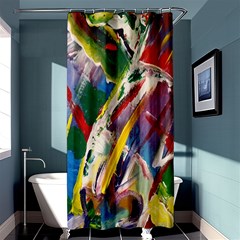 Abstract Art Art Artwork Colorful Shower Curtain 36  X 72  (stall) 