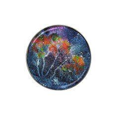 Abstract Digital Art Hat Clip Ball Marker