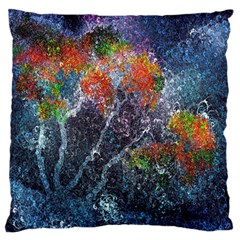 Abstract Digital Art Large Cushion Case (two Sides) by Nexatart