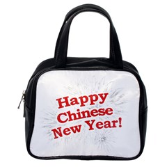 Happy Chinese New Year Design Classic Handbags (one Side) by dflcprints