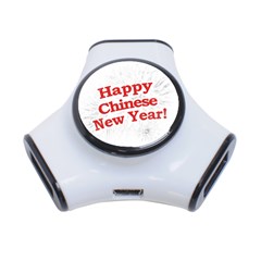 Happy Chinese New Year Design 3-port Usb Hub by dflcprints