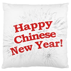 Happy Chinese New Year Design Standard Flano Cushion Case (two Sides) by dflcprints