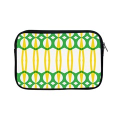 Green Yellow Shapes                                                                                                                  			apple Ipad Mini Zipper Case