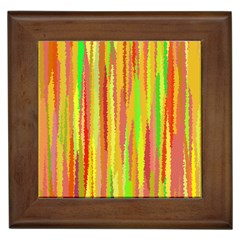 Paint Traces                                                 			framed Tile by LalyLauraFLM