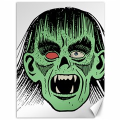 Zombie Face Vector Clipart Canvas 36  X 48   by Nexatart