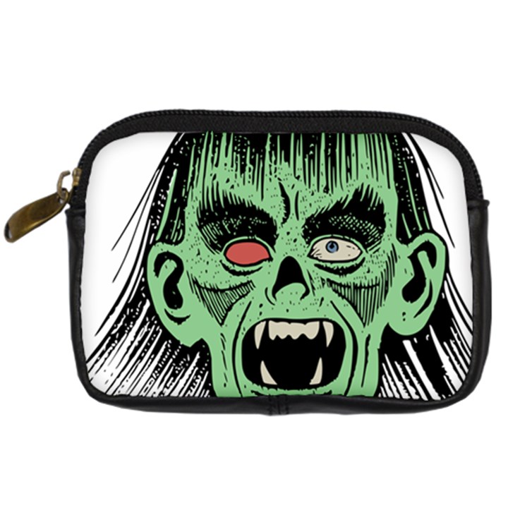 Zombie Face Vector Clipart Digital Camera Cases