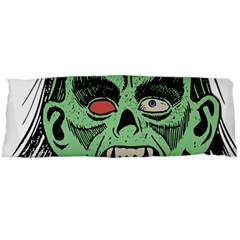 Zombie Face Vector Clipart Body Pillow Case (dakimakura) by Nexatart