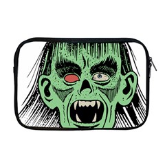 Zombie Face Vector Clipart Apple Macbook Pro 17  Zipper Case