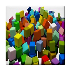 Cubes Assorted Random Toys Tile Coasters