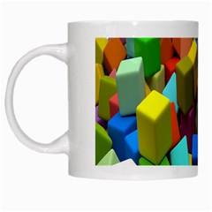 Cubes Assorted Random Toys White Mugs