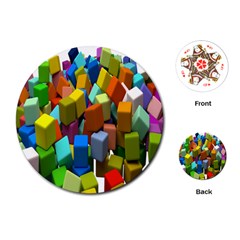 Cubes Assorted Random Toys Playing Cards (Round) 