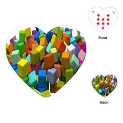 Cubes Assorted Random Toys Playing Cards (Heart) 