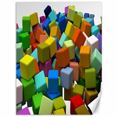 Cubes Assorted Random Toys Canvas 36  x 48  