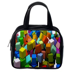 Cubes Assorted Random Toys Classic Handbags (One Side)