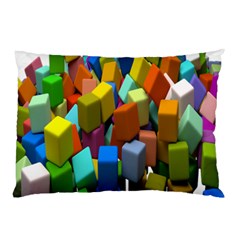 Cubes Assorted Random Toys Pillow Case