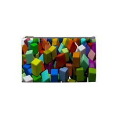 Cubes Assorted Random Toys Cosmetic Bag (Small) 