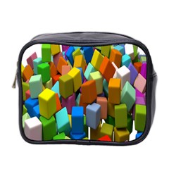 Cubes Assorted Random Toys Mini Toiletries Bag 2-Side