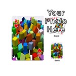 Cubes Assorted Random Toys Playing Cards 54 (Mini)  Front - HeartA