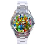 Cubes Assorted Random Toys Stainless Steel Analogue Watch Front