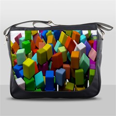 Cubes Assorted Random Toys Messenger Bags