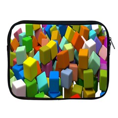 Cubes Assorted Random Toys Apple iPad 2/3/4 Zipper Cases