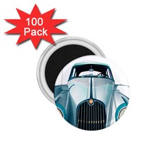 Oldtimer Car Vintage Automobile 1 75  Magnets (100 Pack) 