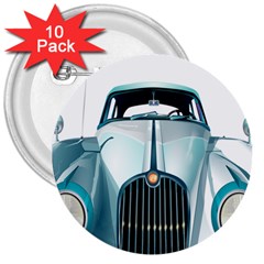 Oldtimer Car Vintage Automobile 3  Buttons (10 Pack)  by Nexatart