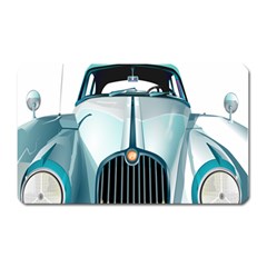 Oldtimer Car Vintage Automobile Magnet (rectangular) by Nexatart