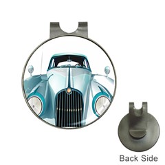 Oldtimer Car Vintage Automobile Hat Clips With Golf Markers by Nexatart