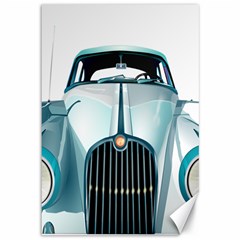 Oldtimer Car Vintage Automobile Canvas 12  X 18  