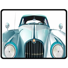 Oldtimer Car Vintage Automobile Fleece Blanket (large)  by Nexatart