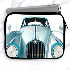 Oldtimer Car Vintage Automobile Apple Ipad 2/3/4 Zipper Cases by Nexatart