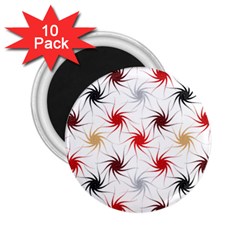 Pearly Pattern 2 25  Magnets (10 Pack) 