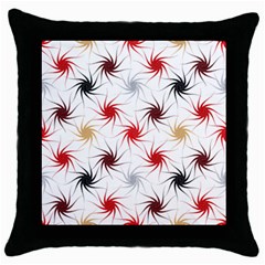 Pearly Pattern Throw Pillow Case (black)