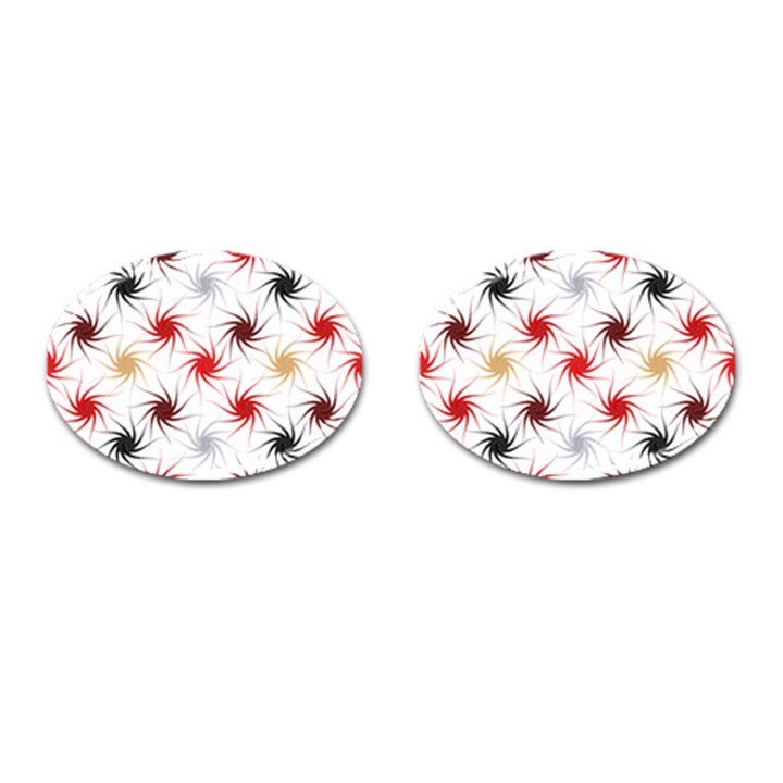 Pearly Pattern Cufflinks (Oval)