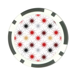 Pearly Pattern Poker Chip Card Guard (10 Pack) by Nexatart