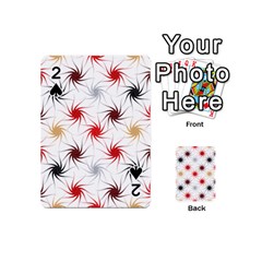 Pearly Pattern Playing Cards 54 (mini)  by Nexatart