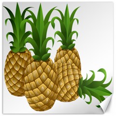 Pineapples Tropical Fruits Foods Canvas 16  X 16  