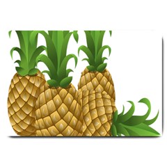 Pineapples Tropical Fruits Foods Large Doormat 