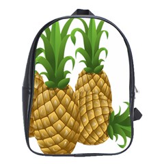 Pineapples Tropical Fruits Foods School Bags (xl) 