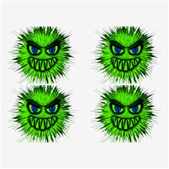 Monster Green Evil Common Belt Buckles