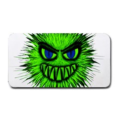 Monster Green Evil Common Medium Bar Mats by Nexatart