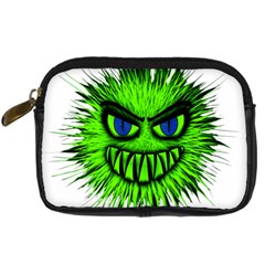 Monster Green Evil Common Digital Camera Cases by Nexatart