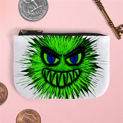 Monster Green Evil Common Mini Coin Purses by Nexatart