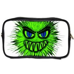 Monster Green Evil Common Toiletries Bags by Nexatart