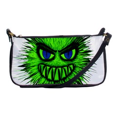 Monster Green Evil Common Shoulder Clutch Bags by Nexatart