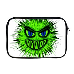 Monster Green Evil Common Apple Macbook Pro 17  Zipper Case by Nexatart