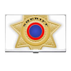 Sheriff S Star Sheriff Star Chief Business Card Holders by Nexatart