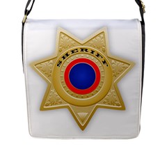 Sheriff S Star Sheriff Star Chief Flap Messenger Bag (l)  by Nexatart